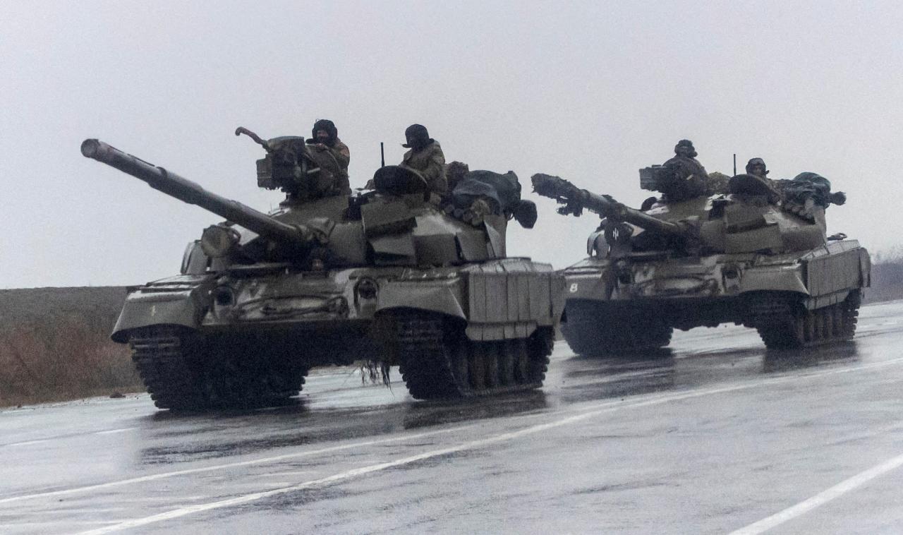 Los tanques rusos están ahora a menos de 30 km de la capital ucraniana, Kiev