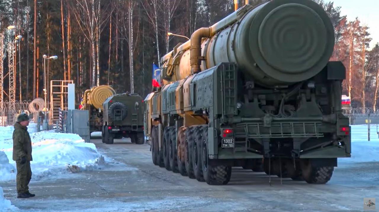 Lanzacohetes rusos YARS: uno de los muchos que forman parte de la capacidad de ataque nuclear del país.