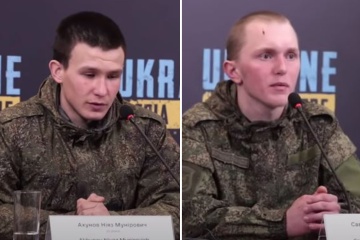 Tropas rusas con cara de niño dicen que Putin las envió a la muerte como