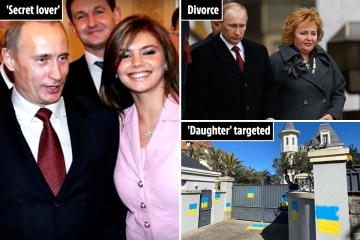 Dentro de la familia secreta de Putin, plagada de divorcios y escondites en relación con la guerra en Ucrania