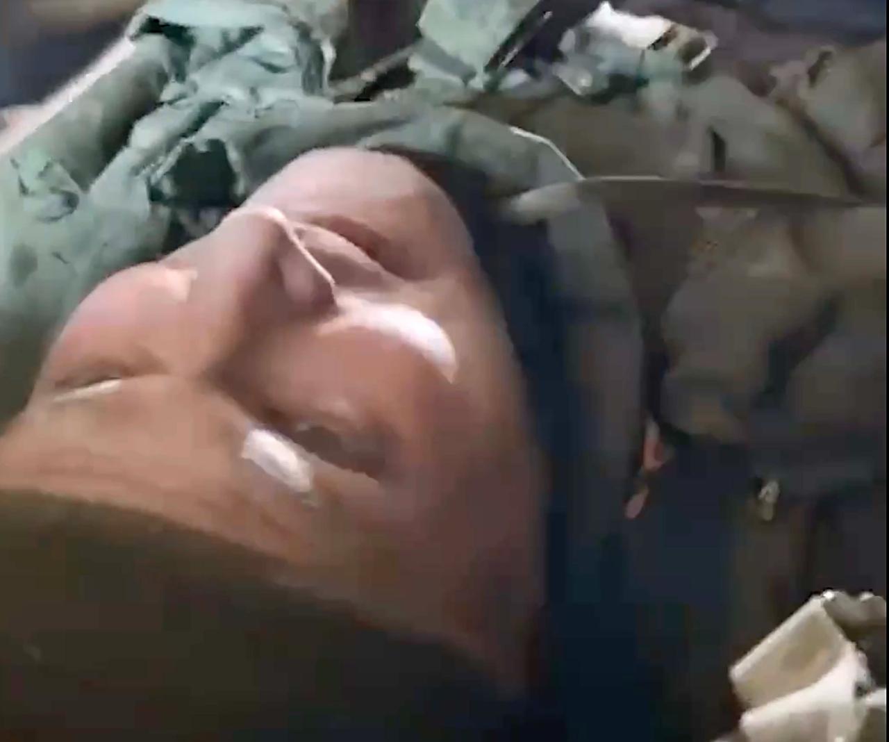 Un video publicado por los rusos mostró al coronel Yuri Medvedev herido a principios de este mes.