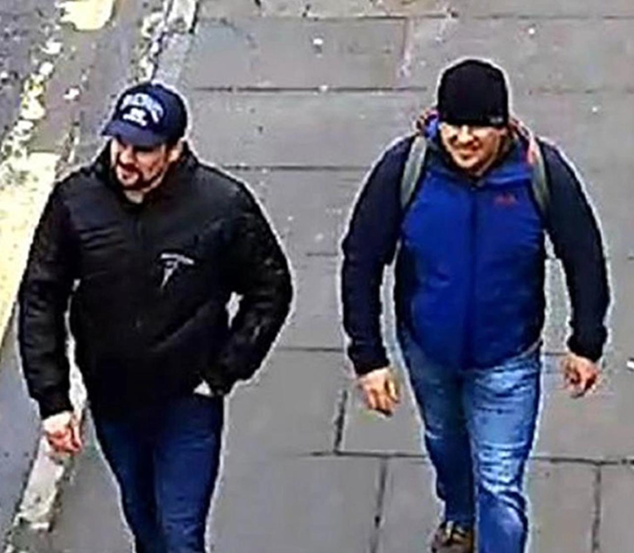 Los espías rusos Ruslan Boszyrov y Alexander Petrov llegaron a Salisbury para envenenar a Sergei y Julia Skripal