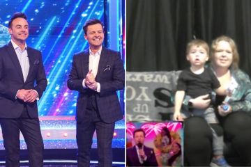 Ant y Dec le dicen a la familia BAD que ganaron sus vacaciones gratis el sábado por la noche para ir
