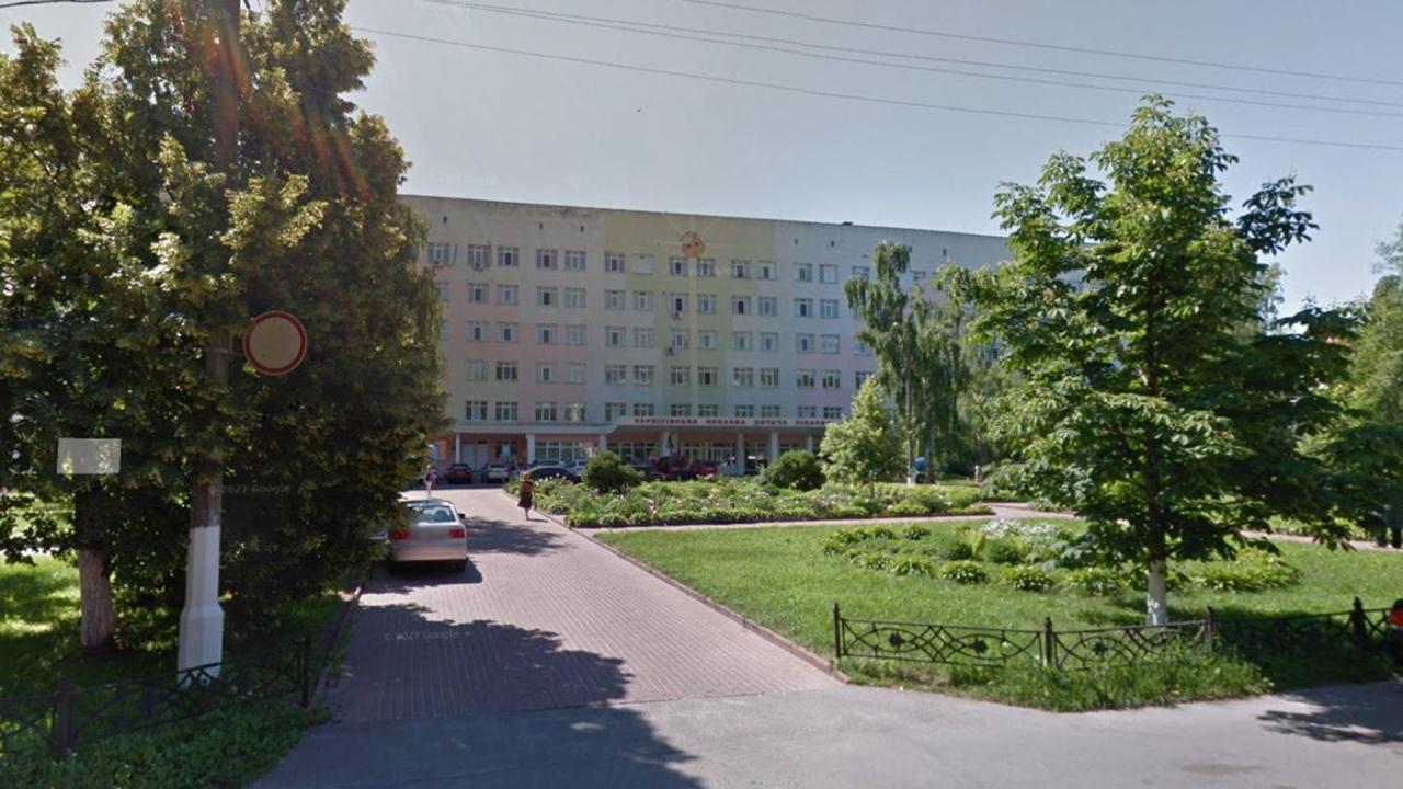 Los niños son tratados en el departamento de oncología del Hospital Infantil Regional de Chernihiv