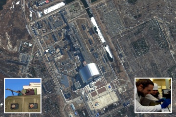 Rusia roba muestras nucleares 'inestables' de Chernobyl después de asaltar un laboratorio de 5 millones de libras esterlinas
