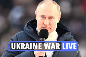 Putin organiza un mitin a favor de la guerra SICK, mientras las fuerzas rusas continúan bombardeando un teatro bombardeado