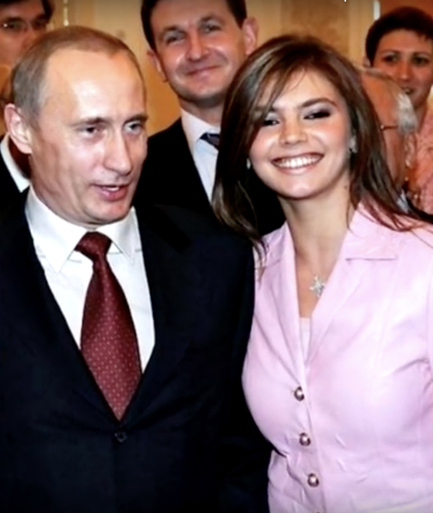 Putin con Alina Kabaeva en 2019