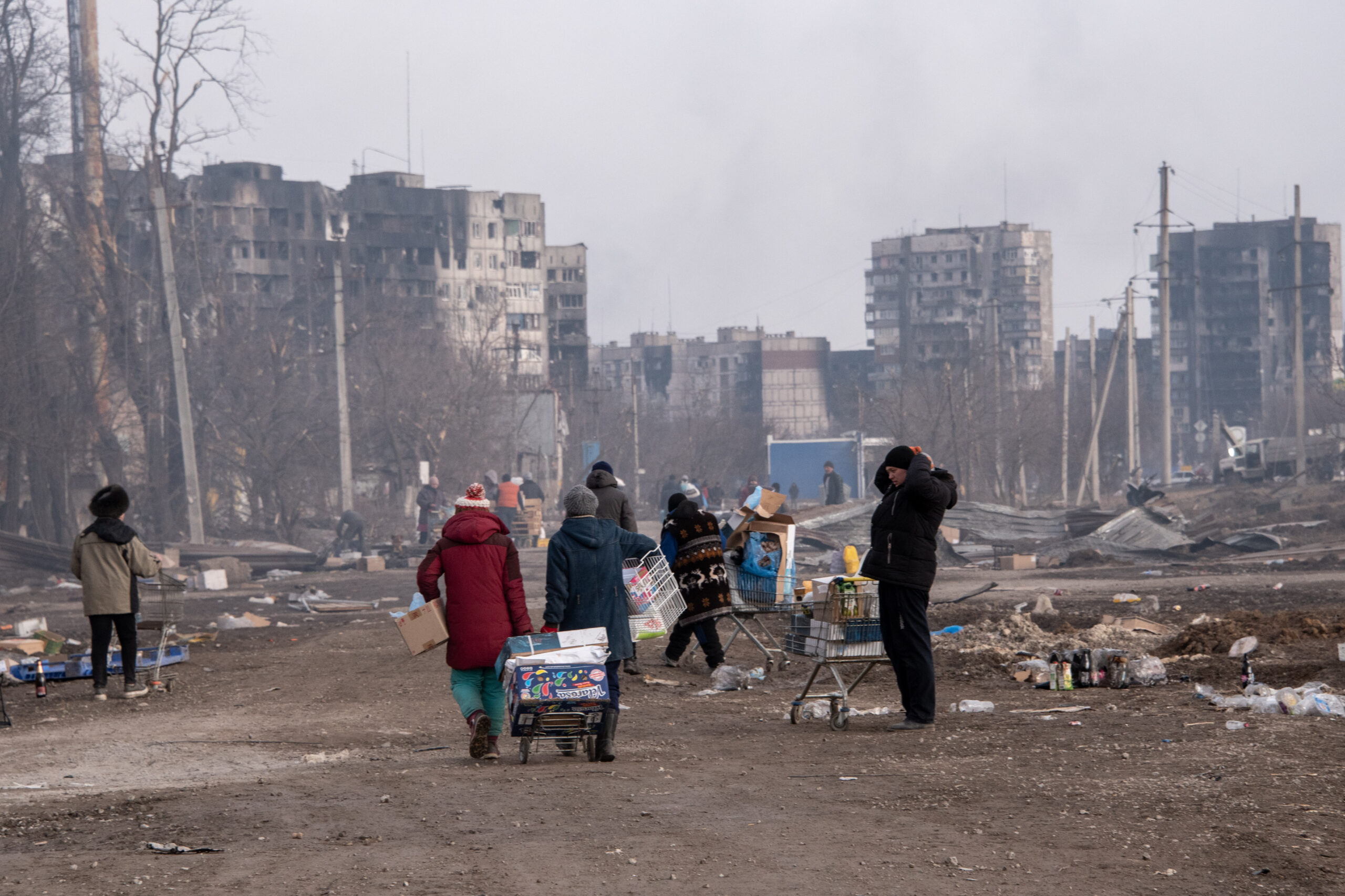 Mariupol ha estado bajo fuego durante más de dos semanas.