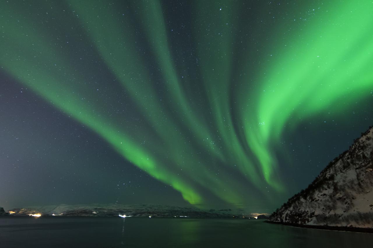 Las tormentas solares pueden desencadenar auroras boreales