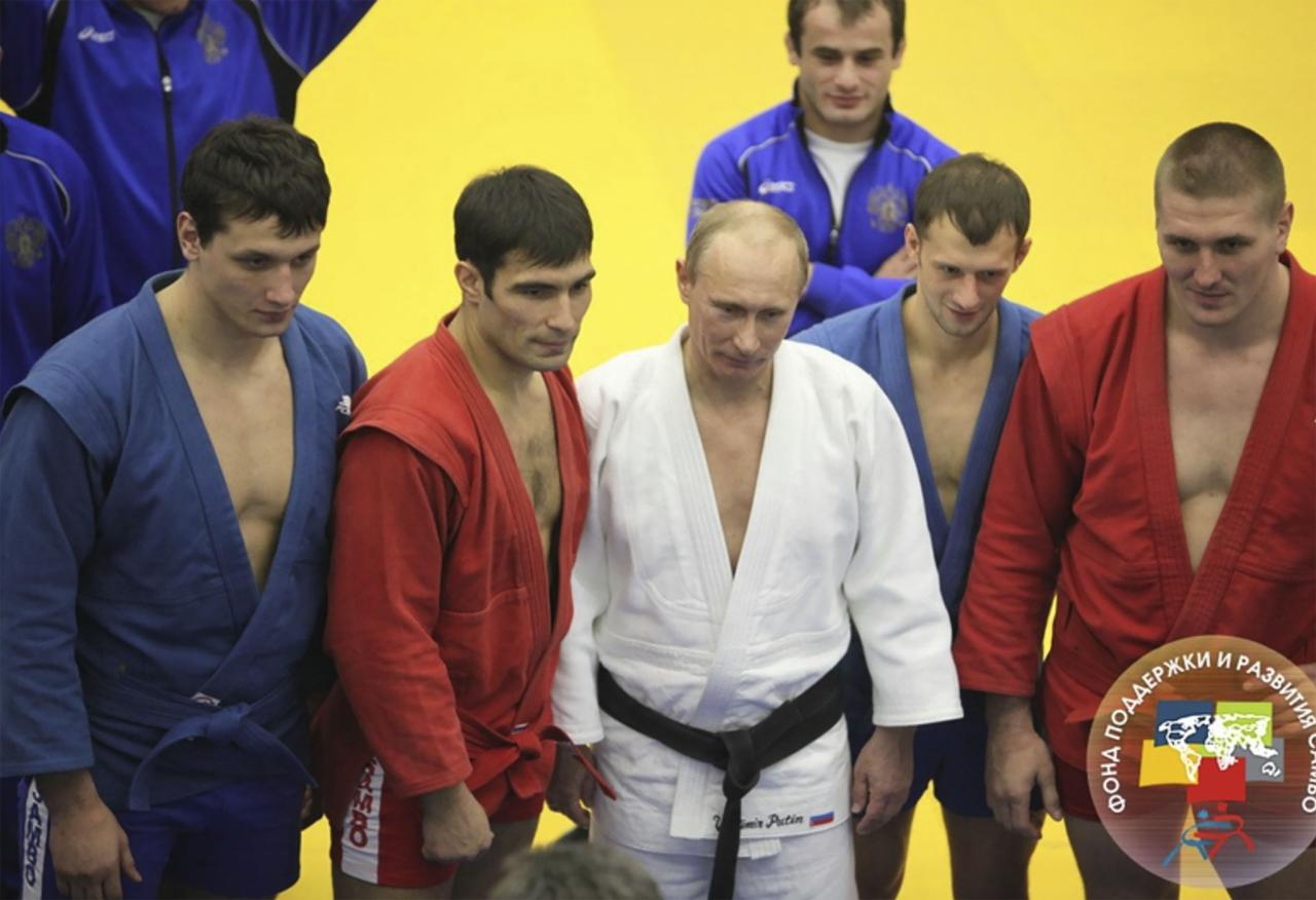 Putin también es un ávido fanático de las artes marciales sambo.