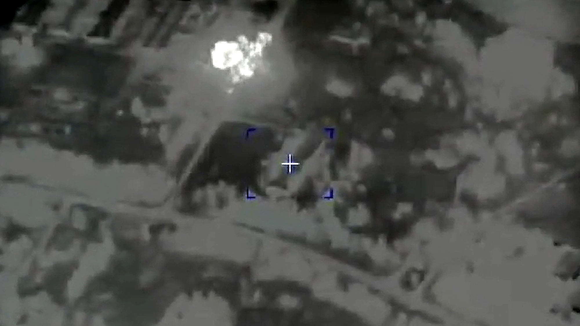 El clip muestra el momento de la explosión en la base de entrenamiento.