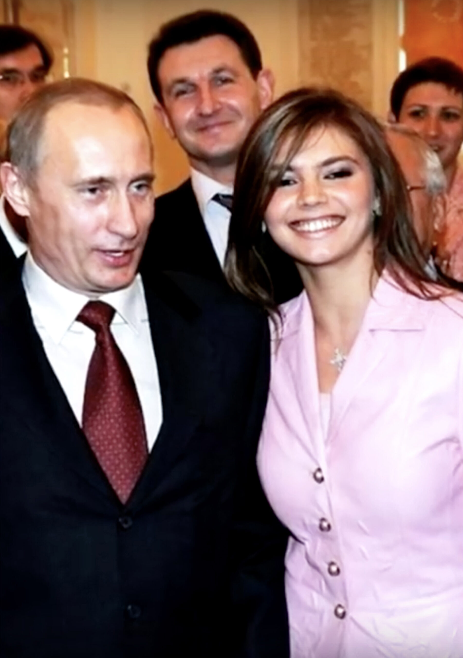 Vladimir Putin con su supuesta amante Alina Kabaeva