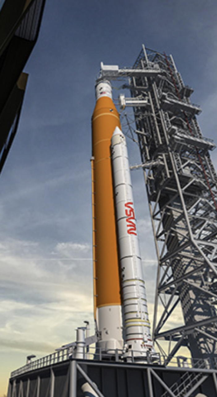 La NASA usará su nuevo cohete SLS para enviar a Orión al espacio