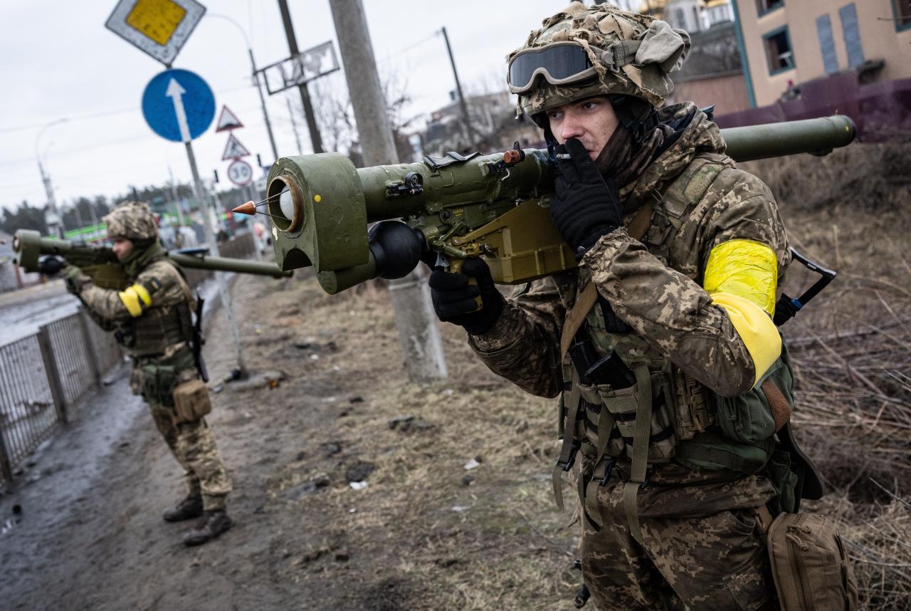 Desde el comienzo de la guerra, hace dos semanas, las tropas ucranianas han destruido 2.000 vehículos del ejército ruso