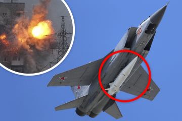 Rusia dispara un misil supersónico