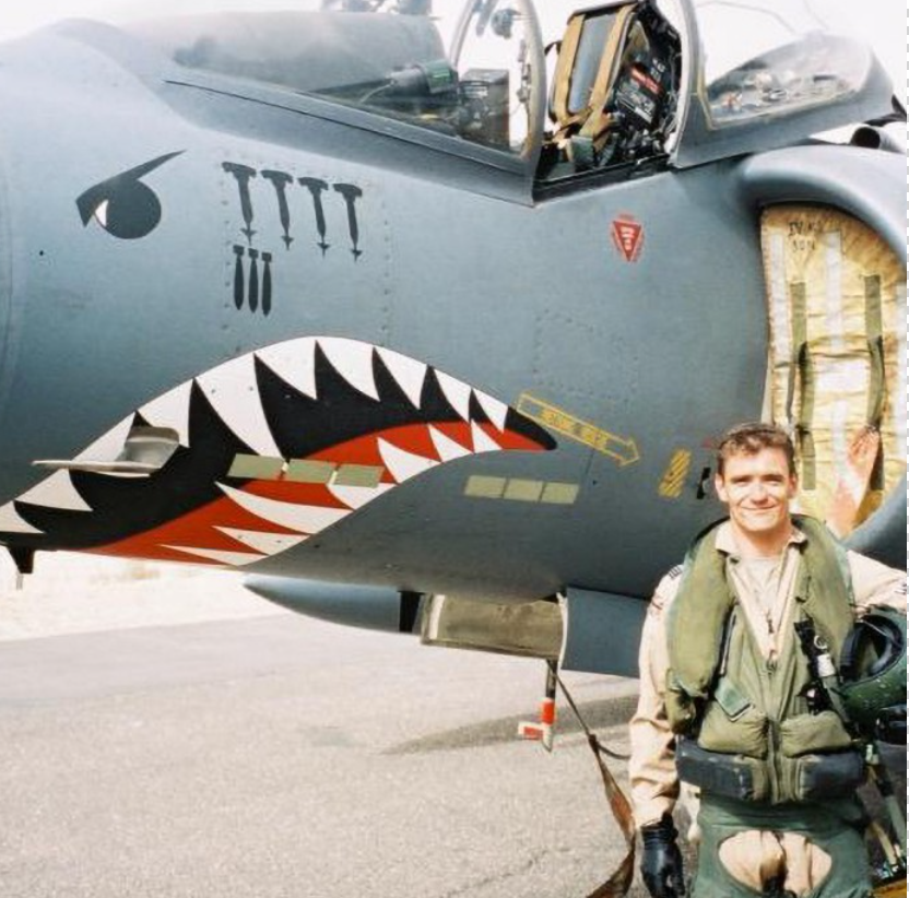 David era un ex as de la RAF con muchos años de experiencia de vuelo.
