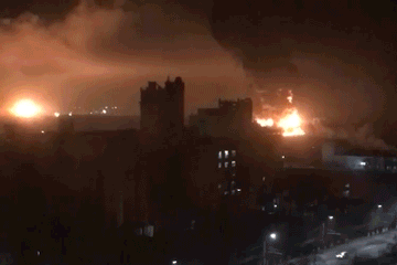 Rusia golpeó DOS enormes explosiones como resultado del presunto impacto de un cohete ucraniano