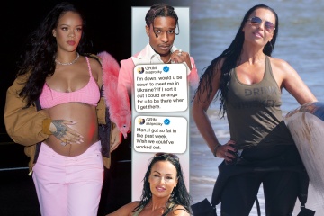 A $ AP Rocky envía en secreto un mensaje a una madre británica de 45 años a espaldas de Rihanna embarazada