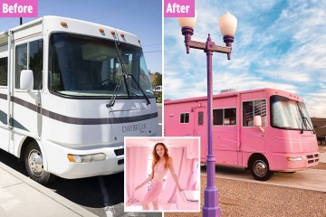 He convertido mi camper en un paraíso para Barbie - Llevo 2 años viviendo en ella