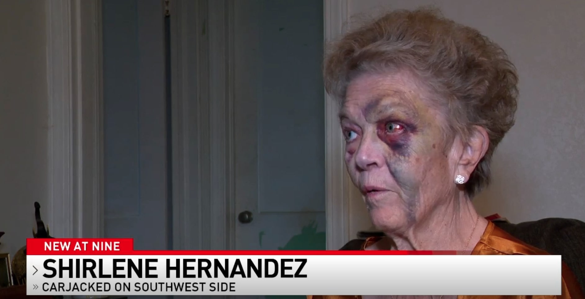 Shirlene Hernández, de 72 años, fue brutalmente atacada en una gasolinera de San Antonio