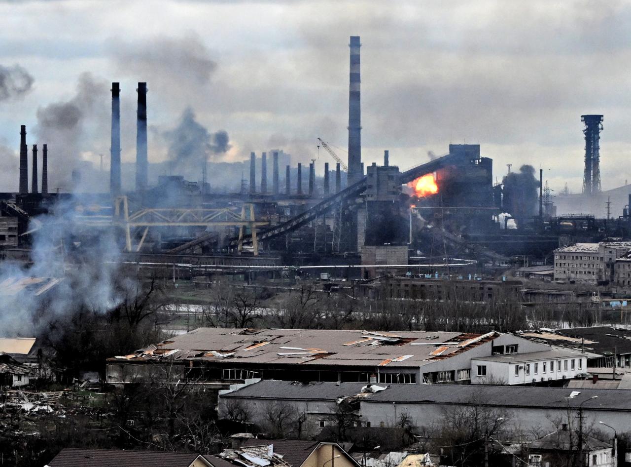 Los mártires de Mariupol en la siderúrgica juraron luchar hasta la muerte