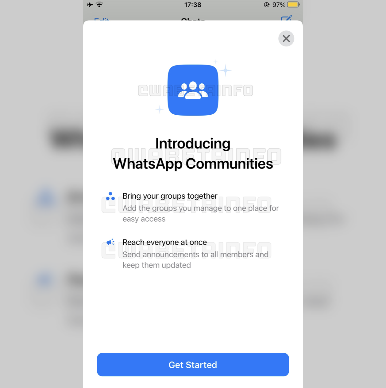 Las comunidades de WhatsApp están actualmente ocultas en la versión beta de la aplicación