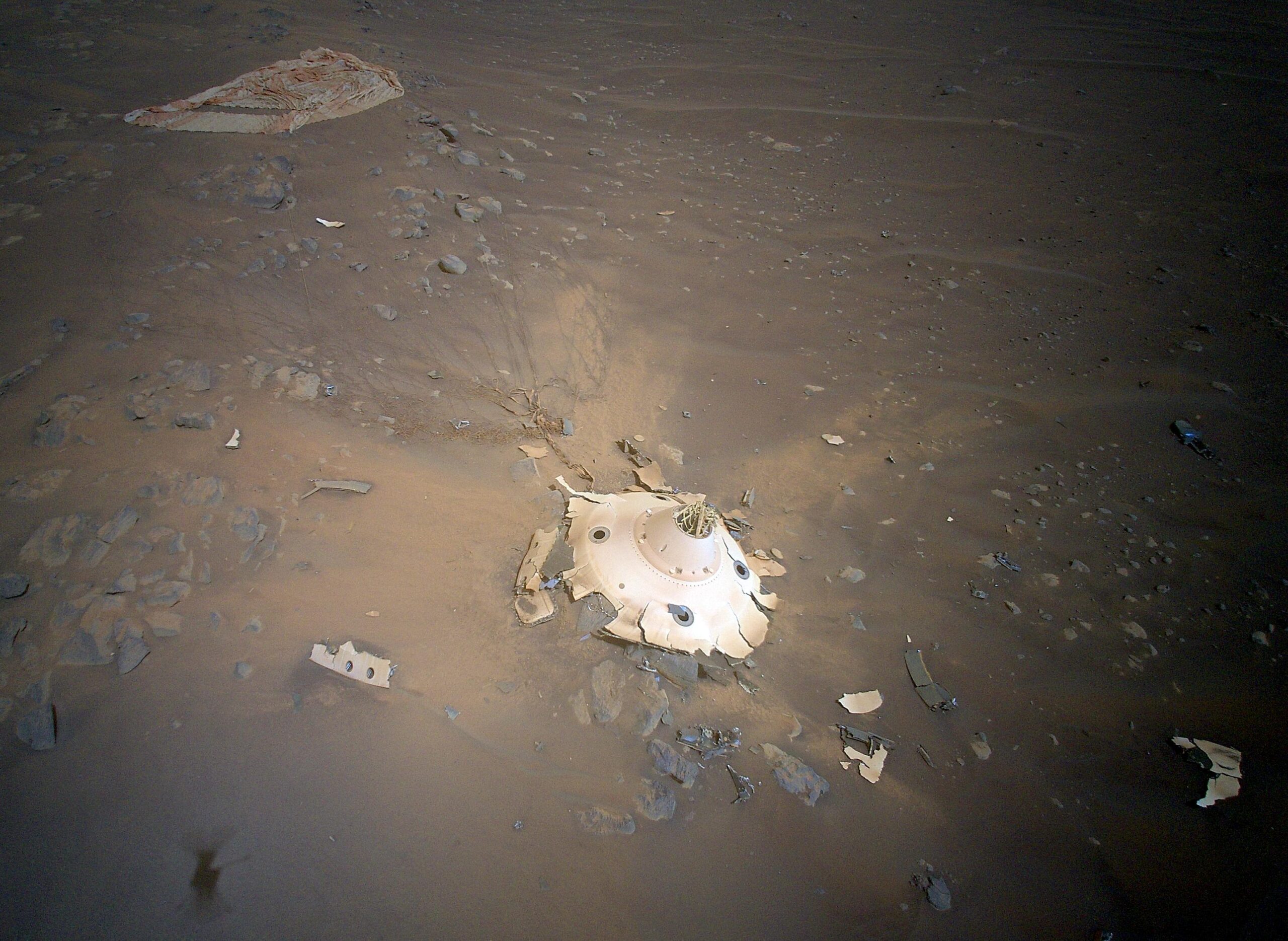 Se detectan restos de Marte, y no un OVNI