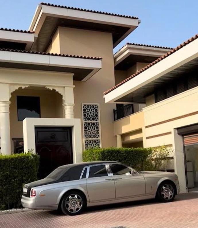 La foto muestra lo que se cree que es la villa Kadryova en Dubai