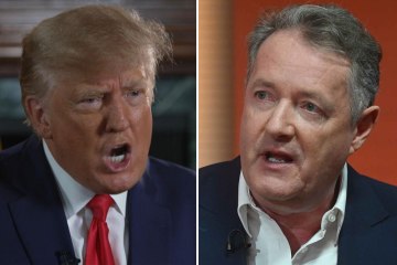 Trump llama a Piers Morgan un