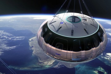 La nave espacial Neptune llevará a los turistas a 100,000 pies en un 