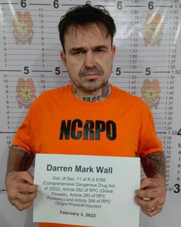 Disparo policial de Darren Wall en Filipinas