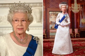 La Reina es inmortalizada como una muñeca BARBIE para el Jubileo de Platino