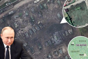Drones espías ucranianos encuentran un enorme