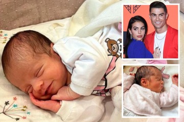 Ronaldo y Georgina revelan el nombre de su bebé mientras publican fotos conmovedoras