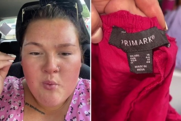 Soy talla 16, pero algunas personas dicen que miento, incluso cuando muestro las etiquetas de mis camisas.