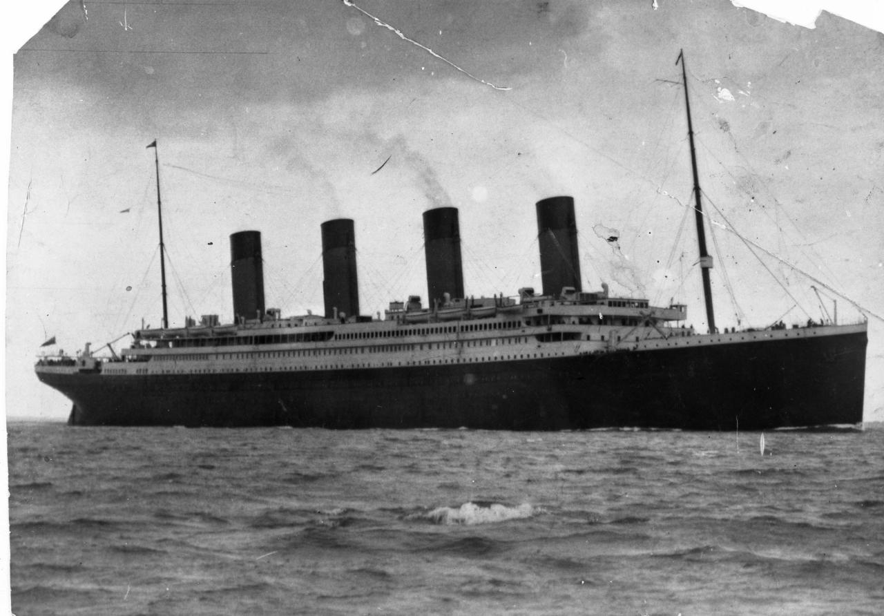 Los restos del Titanic fueron encontrados en 1985
