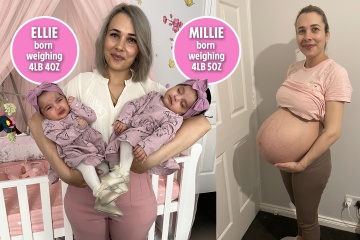 Me sorprendió cuando los médicos me dijeron que me quedé embarazada DOS VECES en una semana.