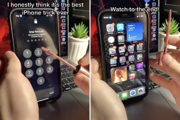 Encontré un brillante truco de MAGIA para iPhone que lo desbloquea con manos libres