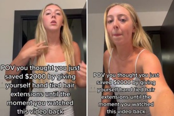 Quería ahorrar 1,6 mil. kilos mientras me hacía extensiones de cabello en casa… eso fue un contratiempo