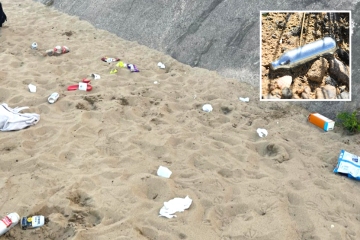 Vivimos cerca de una playa idílica, ¿pero los adolescentes están tocando música y tirando botes de gasolina?