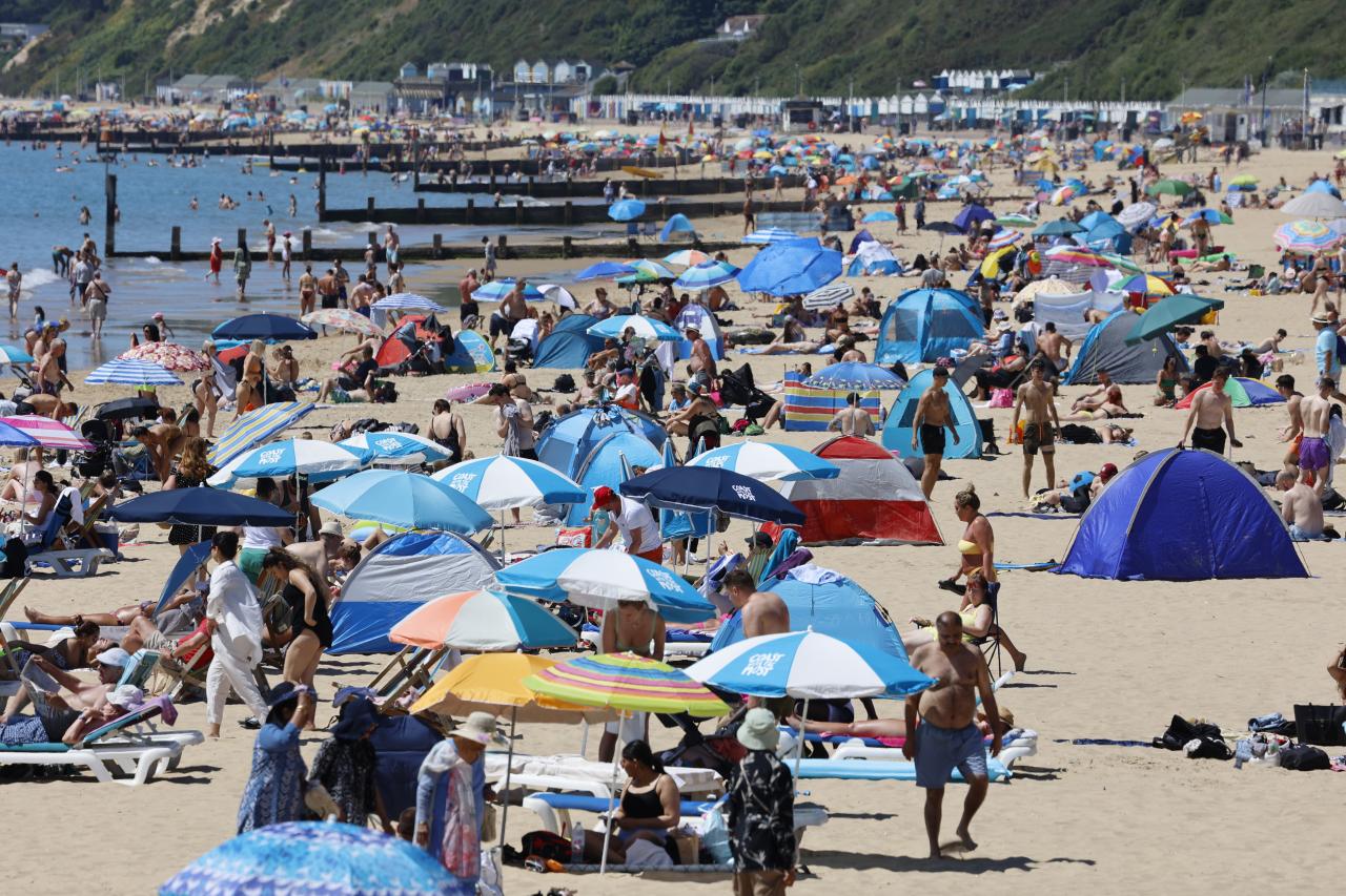 Se espera que la ola de calor en el Reino Unido continúe durante ocho días más