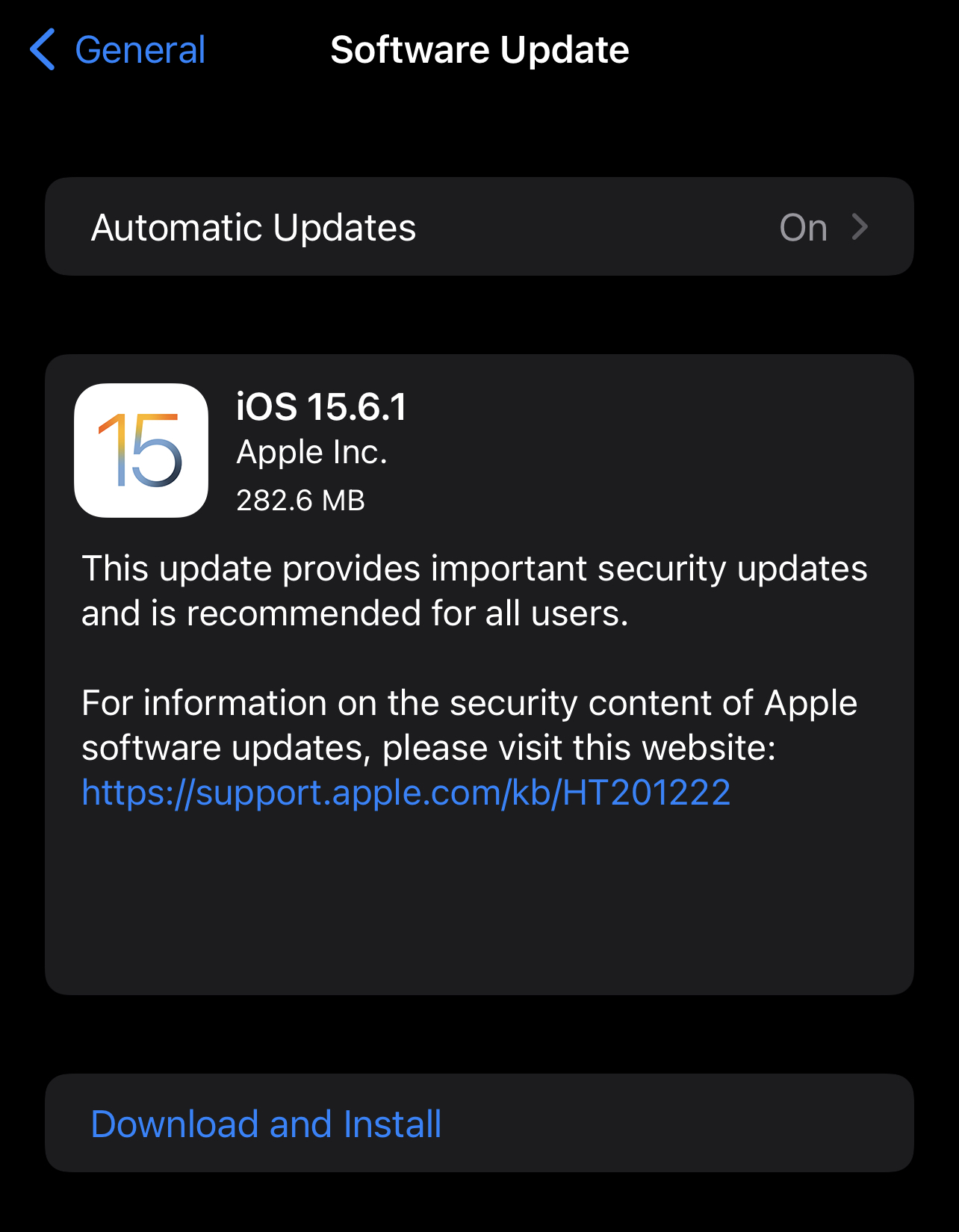 Puede instalar iOS 15.6.1, pero ¿puede obtener iOS 16?