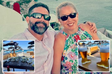 ¿Por 4 bebidas y un refrigerio en el restaurante de la playa de Mykonos me cobraron £ 460?