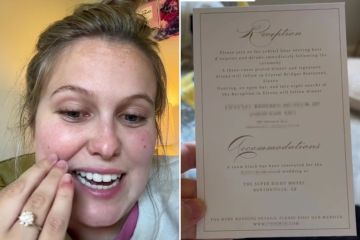 Cometí un error humillante con mis invitaciones de boda
