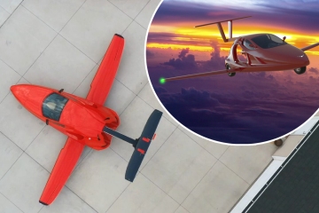 Vea el taxi FLYING de £ 145,000 que construye en casa