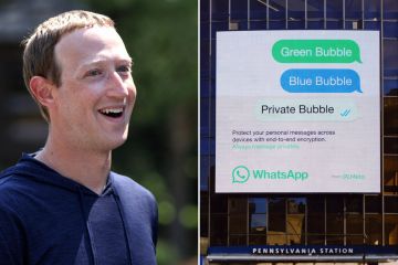 Facebook envía una alerta de texto severa a los propietarios de iPhone cuando Mark Zuckerberg llega a Apple