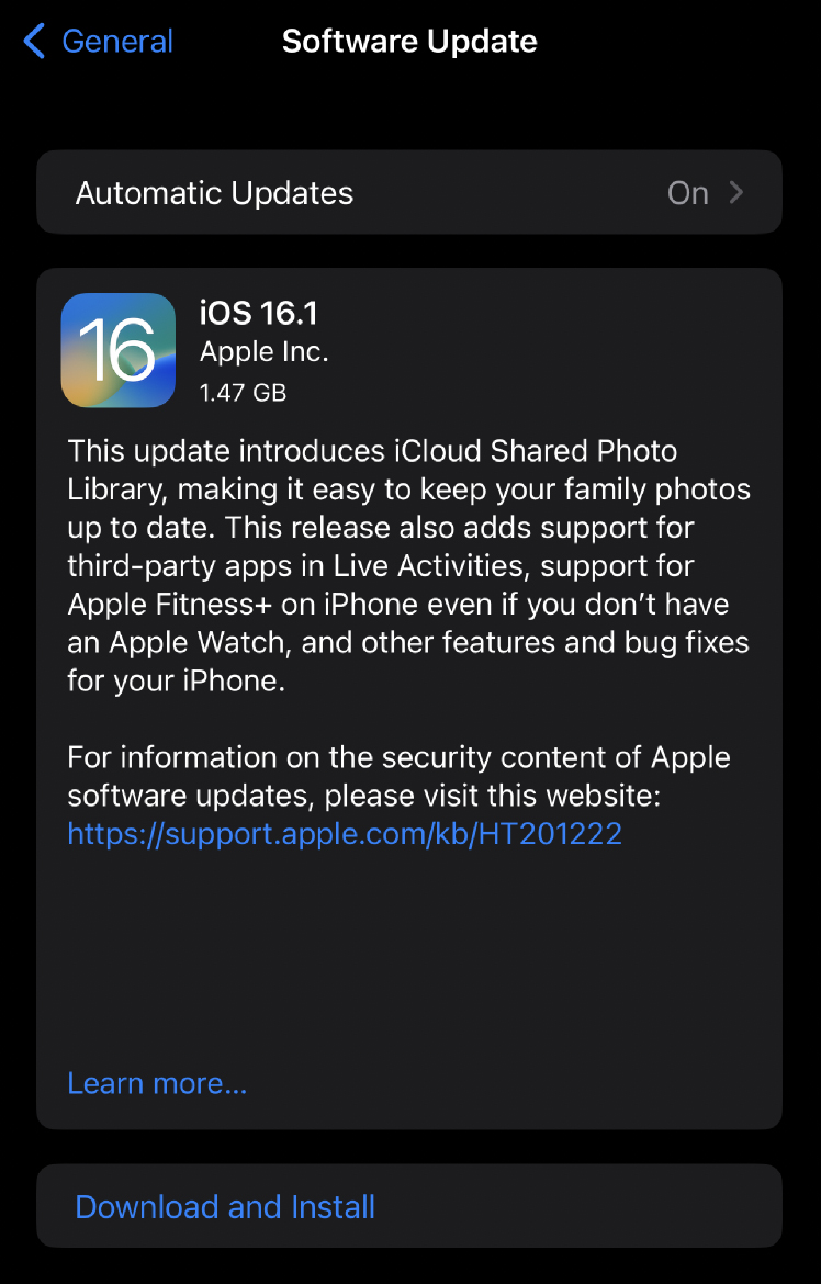 Su iPhone ha recibido una importante actualización de iOS que debe instalar lo antes posible