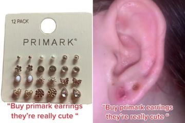 Compré unos lindos aretes de Primark, pero me dejaron agujeros enormes en las orejas