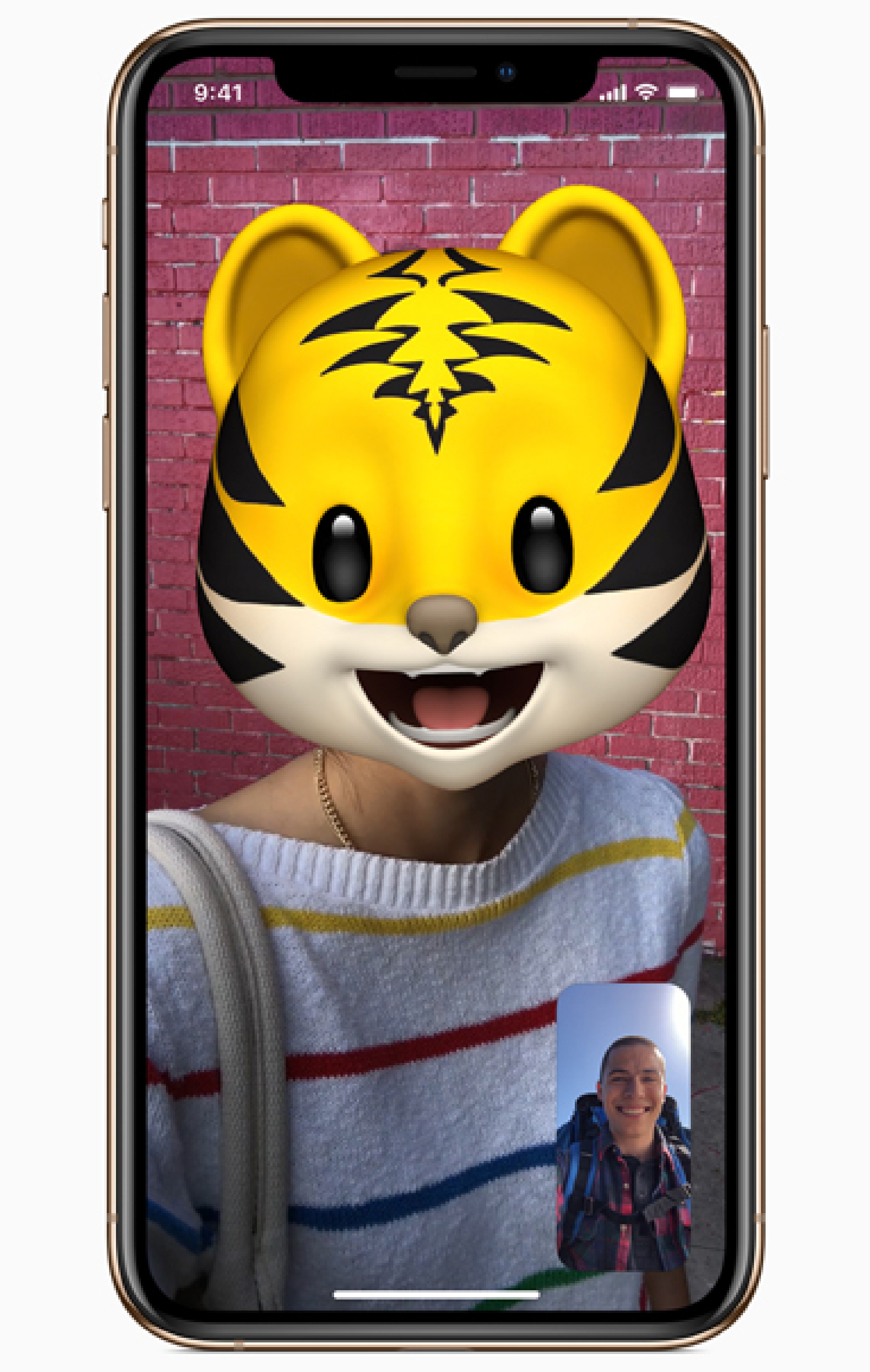 Puedes reemplazar tu cara con Animoji o Memoji en FaceTime