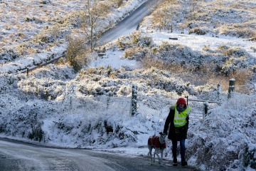 ¿Hace demasiado frío para trabajar?  Derechos laborales irlandeses trabajando en interiores y exteriores en heladas de -10C